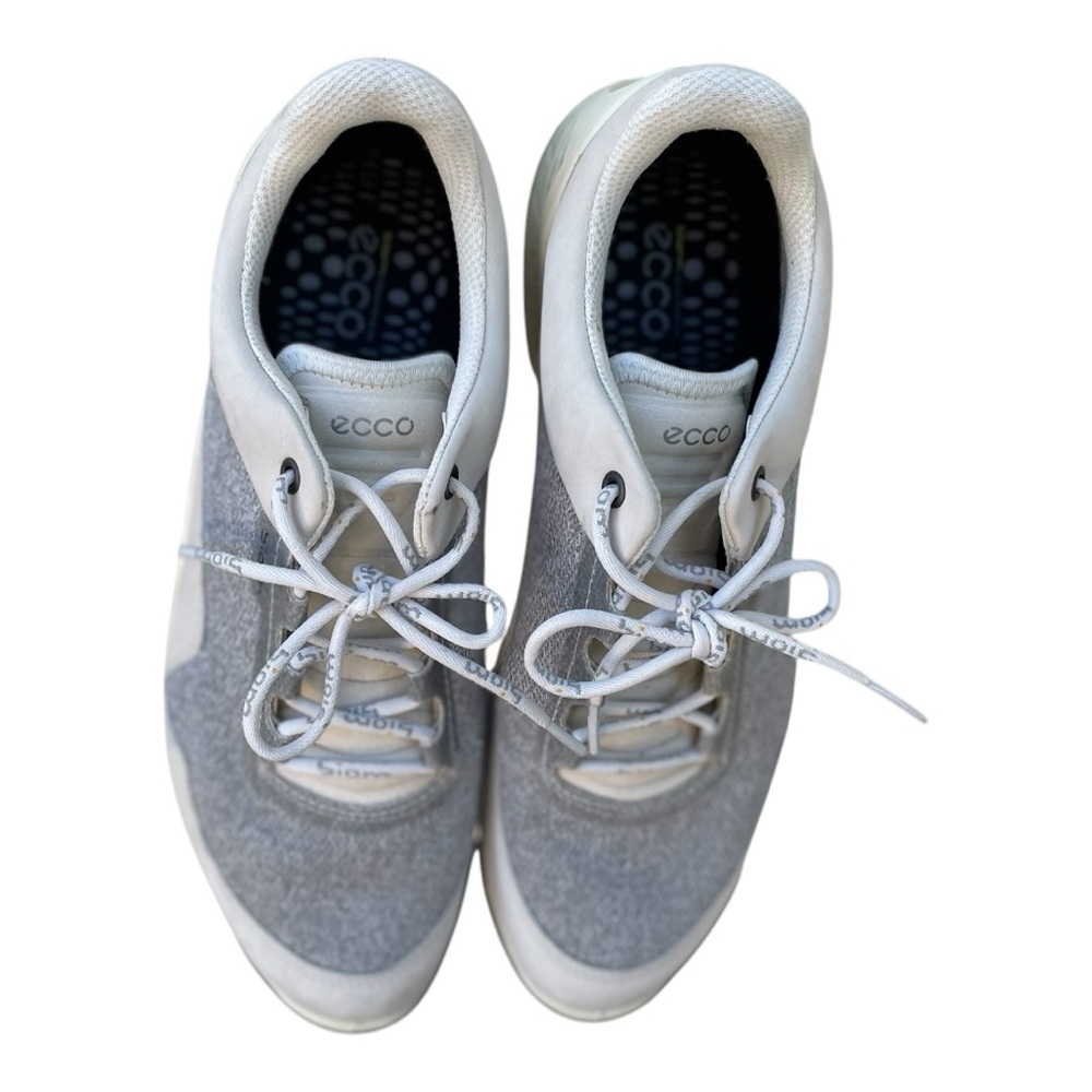 ECCO BIOM Fjuel Women's Sneakers – White/Gray – Size 9 (EU 40, UK 7) - Picture 7 of 10